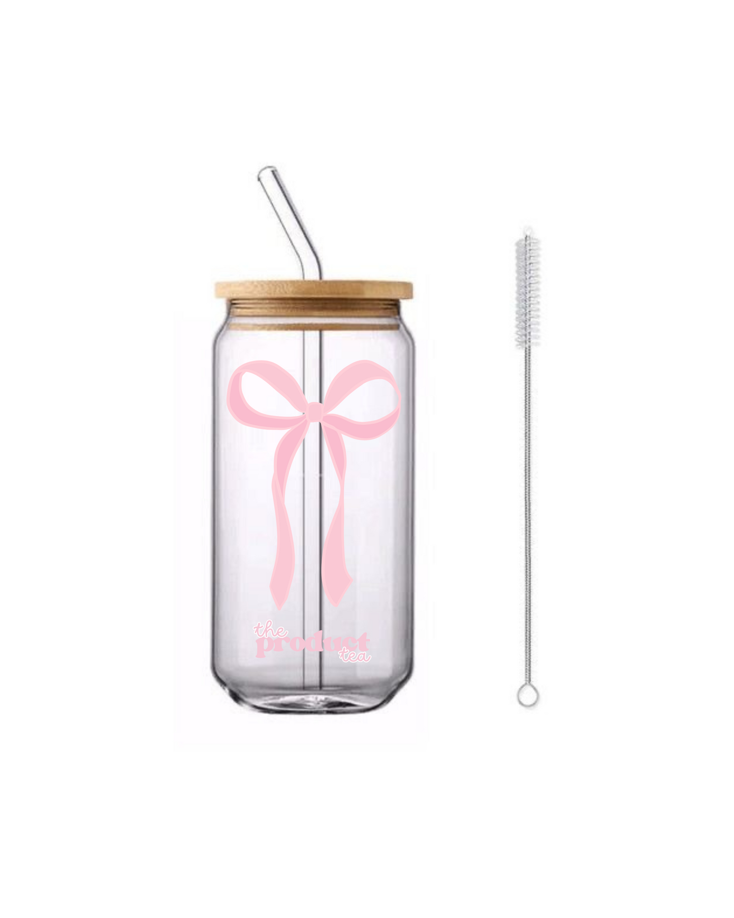 Ribbon Glass Cup